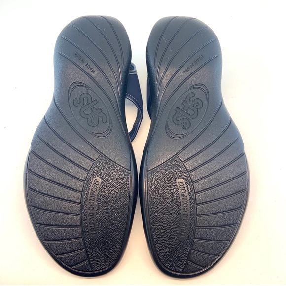 SAS NWOT Navy Blue Harmony Tripad Comfort Sandals - Picture 8 of 8